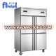 1000L new style used 4 doors stainless steel commercial refrigerator